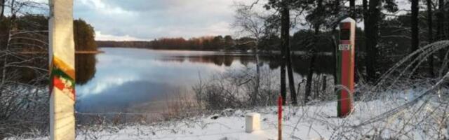 На границе с Беларусью литовские пограничники развернули десять нелегальных мигрантов