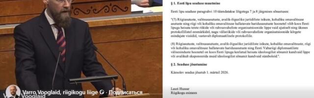 Vooglaid: Ei ole kohane olukord, kus paljudel avaliku sektori hoonetel lehvivad juba aastaid igapäevaselt Ukraina lipud.