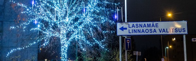 Город-сказка: смотрите, как в Таллинне по ночам зажигаются рождественские огни