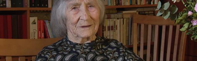 107-летняя жительница Таллинна: не обижай ни себя, ни других