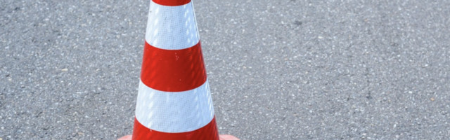 Полоса улицы Яама закрывается