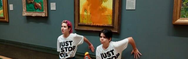 Экоактивисты облили супом шедевр Ван Гога