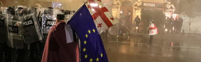 После муниципальных выборов в Грузии прошла волна протестов