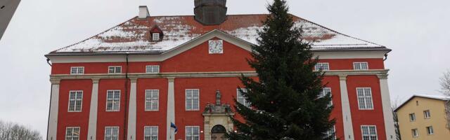 Рождество и Новый год в Нарве: две праздничные ёлки и два салюта