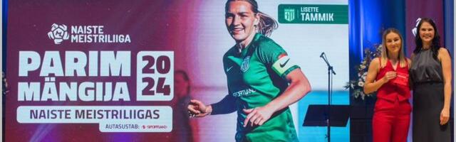 Naiste Meistriliiga hooaja parima mängija tiitli teenis Lisette Tammik