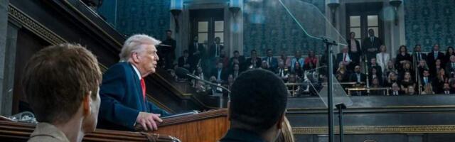 Трамп выступил перед Конгрессом