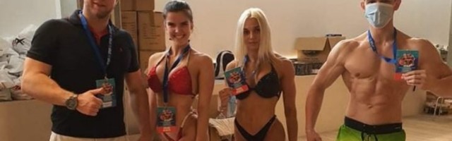 Эстонская фитнесистка завоевала золото чемпионата Европы