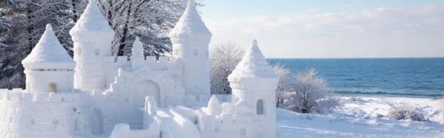 На таллиннском побережье появится еще один снежный городок — приходите строить!