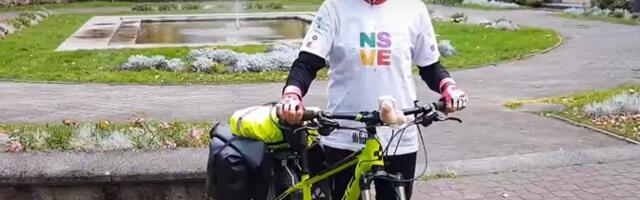 Жительница Эстонии совершит посвященный душевному здоровью велопробег от Пярну до Лондона