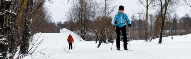 В Тарту открыты несколько лыжных трасс