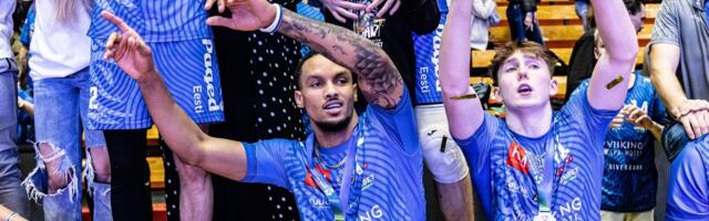 СЕГОДНЯ на DELFI | Стартует финальная серия ЧЭ по волейболу: тартуский „Бигбанк“ отправляется в гости к „Пярну“