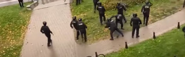 ”Я думал, что ослеп”. Жесткое задержание брата Дарьи Домрачевой попало на видео