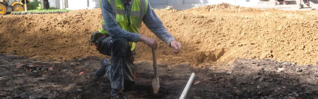 В Нарве  обнаружили  деревянную мостовую 17-го века