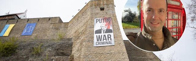 МНЕНИЕ | Спасибо, Мария! Плакат „Путин - военный преступник“ - алиби для жителей Нарвы
