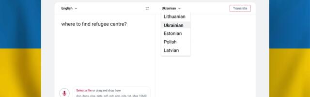 Помощь беженцам: Tilde разработала системы машинного перевода для украинского языка