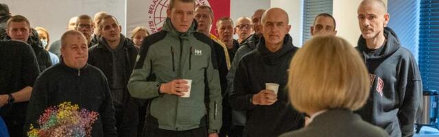 Прибывшие в Литву из РБ политзаключённые надеются, что процесс освобождения продолжится