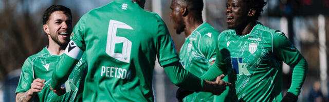 ЧЭ по футболу: "Левадия" разгромила "Флору"