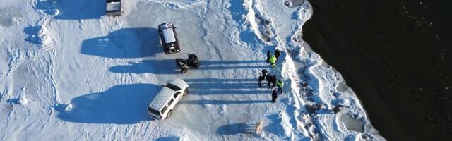 ФОТО И ВИДЕО | Эстонский остров оказался в ледяном плену: запасы еды на исходе, жизненно важные услуги прерваны, жители просят помощи