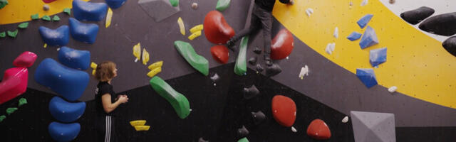 В Таллине прошли молодежные соревнования по скалолазанию