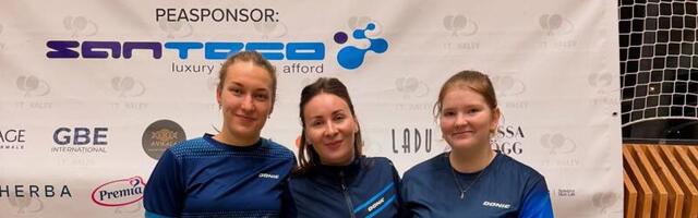 Настольный теннис: нарвитяне показали в Таллинне отличные результаты