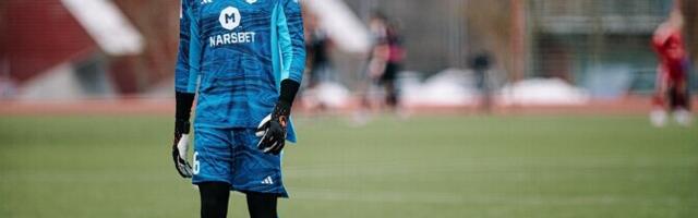 Вратарь "Нымме Калью" Хенри Перк заключил новый контракт с клубом