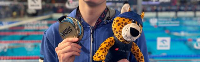 Энели Ефимова стала чемпионкой Европы, установив новый рекорд Эстонии на 100 м брассом