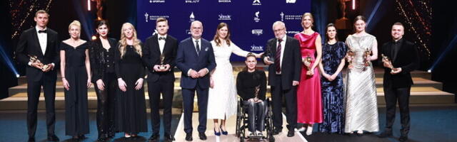 ФОТО: лучшими спортсменами 2025 года стали Энели Ефимова и Йоханнес Эрм