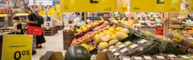 КАРТА | Инфляция в Эстонии достигла уровня лета 2021 года