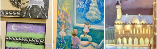 В таллинском Центре культуры «Мере» открылась рождественская художественная выставка