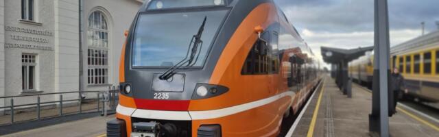 Vilcienu satiksme maršrutā Tallina-Tartu-Rīga-Viļņa uz laiku būs pārtraukta