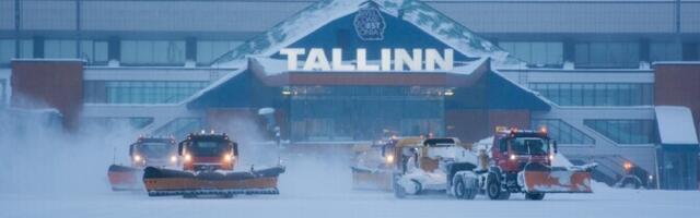 Отмены и задержки рейсов: сильные снегопады в Европе повлияли на работу Таллиннского аэропорта