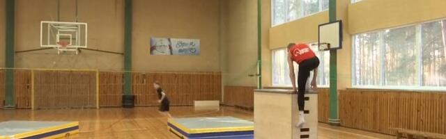В Таллинне и Тарту набирает популярность паркур