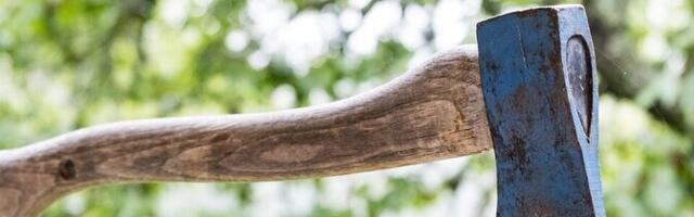 Полиция в волости Канепи задержала мужчину, угрожавшего сотруднику PTA топором