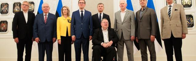 ФОТО | В Таллинне прошла встреча бывших премьер-министров Эстонии. Кая Каллас: встреча на Аляске будет успешной, если Путин согласится на перемирие