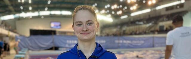 Ефимова одержала уверенную победу на своей коронной дистанции, а 15-летняя спортсменка установила рекорды Эстонии