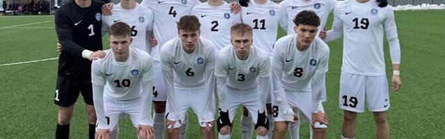 Молодежная сборная Эстонии по футболу в отборочном матче ЧЕ в гостях проиграла Исландии