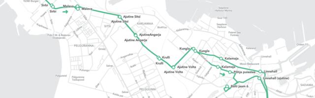В первые выходные мая трамвайное движение в направлении Копли будет приостановлено