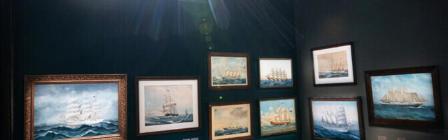 Искусство как исторический источник: в Летной гавани открылась выставка "Зов моря"