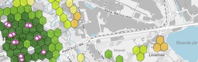 Сколько ехать до врача или школы? Новое приложение показывает доступность услуг в Эстонии