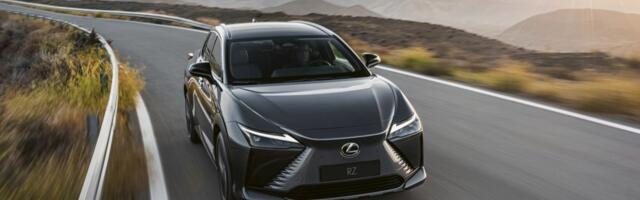 Lexus представил миру свою новую полностью электрическую модель RZ 450e