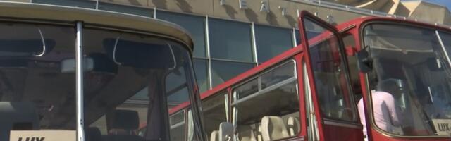 На дне рождения Риги были представлены эстонские ретроавтобусы