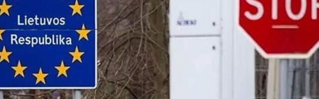 На границе Литвы с Беларусью пограничники развернули 15 нелегальных мигрантов