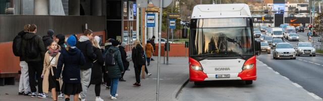 В Тарту с ноября изменится порядок входа в городские автобусы 