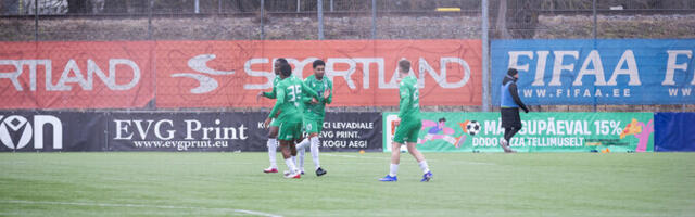 ЧЭ по футболу: "Левадия" и "Нымме Юнайтед" сыграли вничью