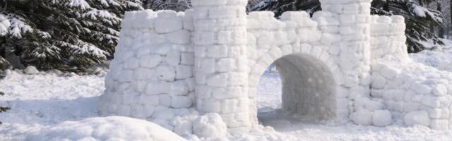 В Таллинне появятся ещё три снежных городка — в Кадриорге будут строить, в Кристийне праздновать, в Мустамяэ — доделывать