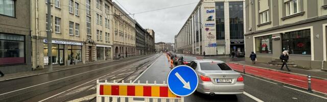 На следующей неделе в Таллинне на нескольких важных участках дорог изменится организация движения