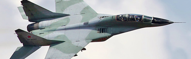 Польский истребитель по ошибке обстрелял самолет напарника