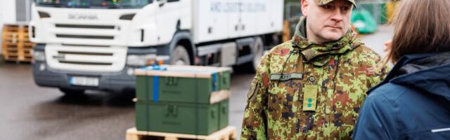 ФОТО | Таллиннская дружина Кайтселийта получила на Рождество очень ценный подарок                     