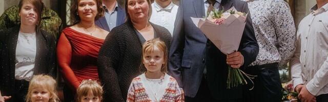 "Отцом большой семьи 2025" признан Каупо Кутсар