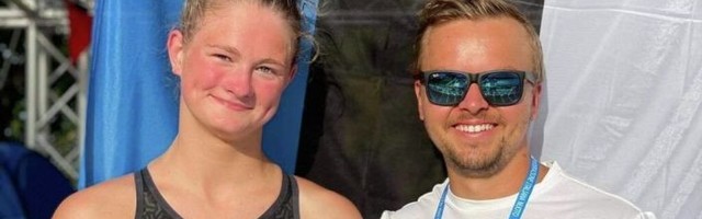 Заслужила: юную эстонскую пловчиху из Силламяэ наградят премией за победу на ЧЕ